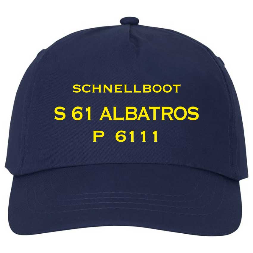 Bordmütze Basic Schnellboot S 61 Albatros