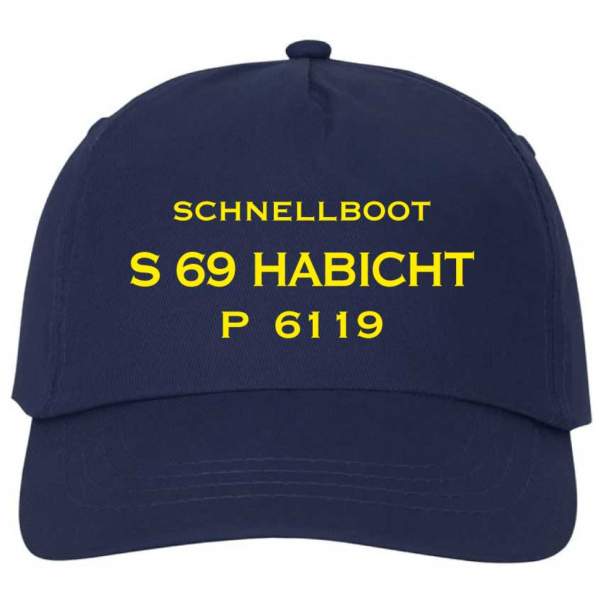 Bordmütze Basic Schnellboot S 69 Habicht