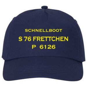 Bordmütze Basic Schnellboot S 76 Frettchen
