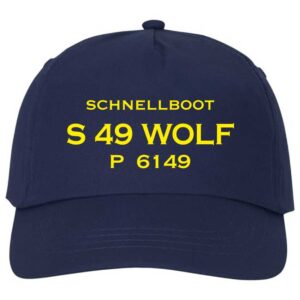 Bordmütze Basic Schnellboot S 49 Wolf