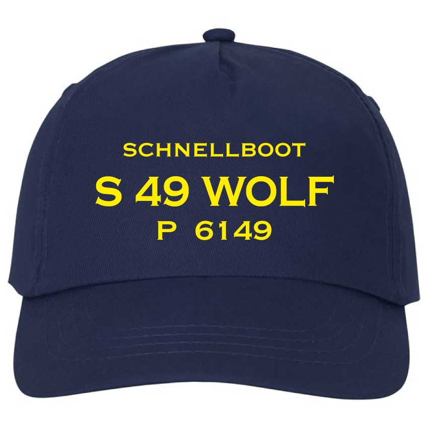 Bordmütze Basic Schnellboot S 49 Wolf
