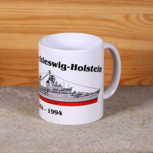 Tasse Zerstörer Schleswig-Holstein - Silhouette