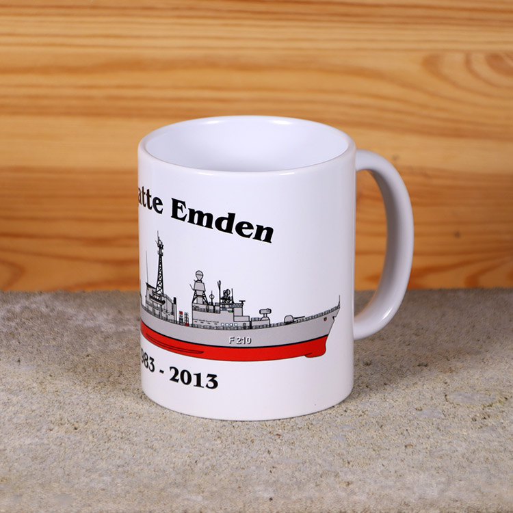 Tasse Fregatte Emden - Silhouette