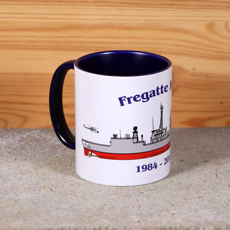 Marine-Tasse Fregatte Köln mit Silhouette – Bild 3