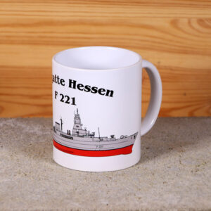 Tasse Fregatte Hessen - Silhouette