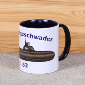 Blaue Marine-Tasse U 32