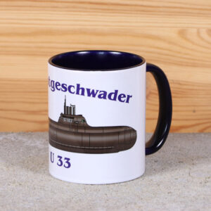 Blaue Marine-Tasse U 33