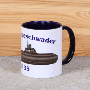 Blaue Marine-Tasse U 35