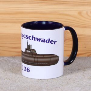 Blaue Marine-Tasse U 36