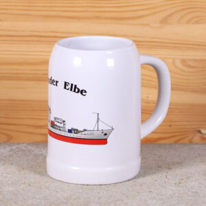 Klassischer Bierkrug Tender Elbe