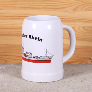 Klassischer Bierkrug Tender Rhein