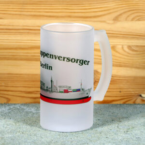 Satinierter Bierkrug EGV Berlin