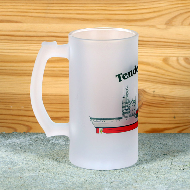 Satinierter Bierkrug Tender Mosel – Bild 3
