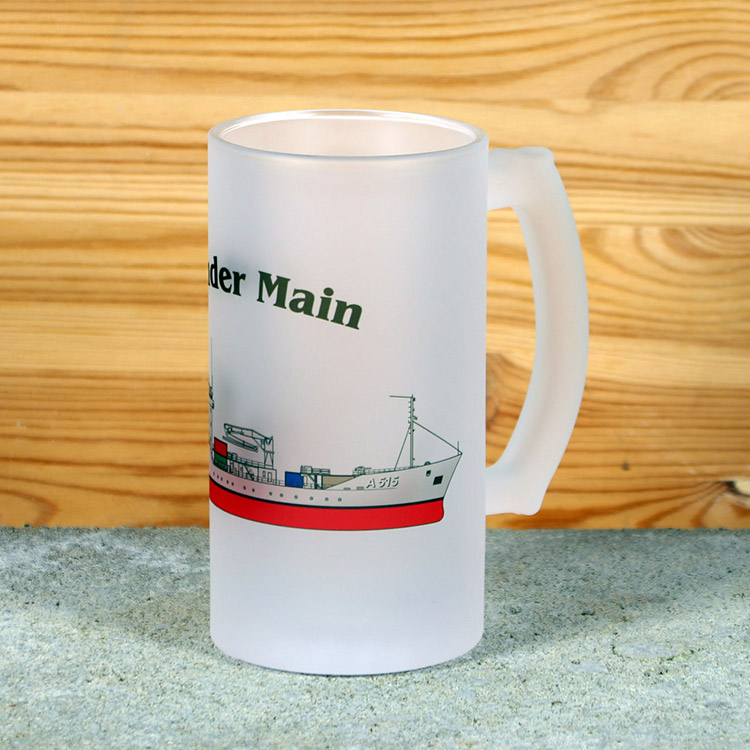 Satinierter Bierkrug Tender Main