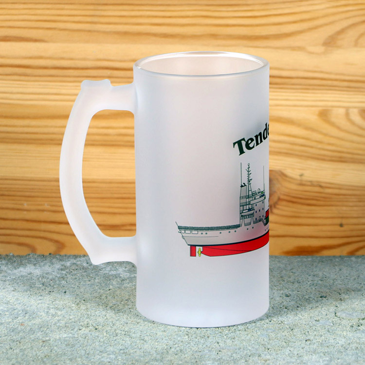 Satinierter Bierkrug Tender Main – Bild 3