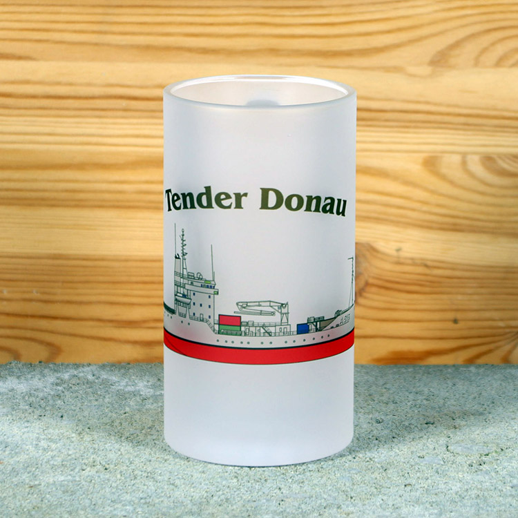 Satinierter Bierkrug Tender Donau – Bild 2