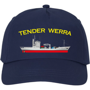 Bordmütze bedruckt Tender Werra