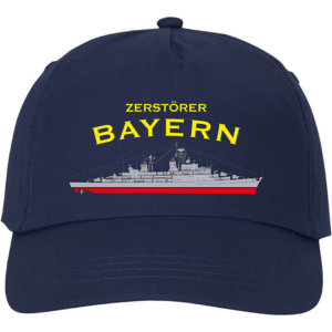Bordmütze bedruckt Zerstörer Bayern