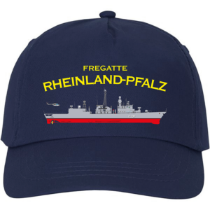Bordmütze bedruckt Fregatte Rheinland-Pfalz
