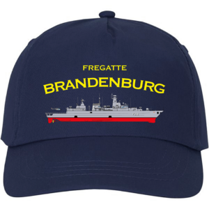 Bordmütze bedruckt Fregatte Brandenburg