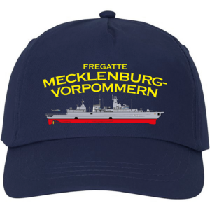 Bordmütze bedruckt Fregatte Mecklenburg-Vorpommern