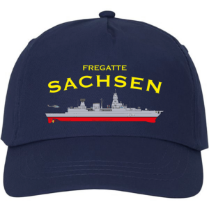 Bordmütze bedruckt Fregatte Sachsen