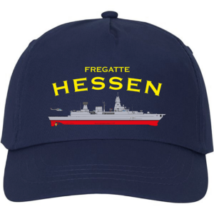 Bordmütze bedruckt Fregatte Hessen