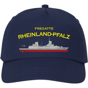 Bordmütze bedruckt Fregatte Rheinland-Pfalz