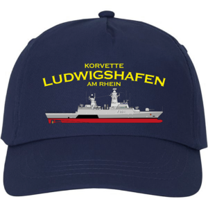 Bordmütze bedruckt Korvette Ludwigshafen am Rhein