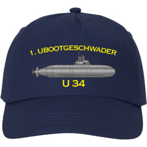 Bordmütze bedruckt U 34