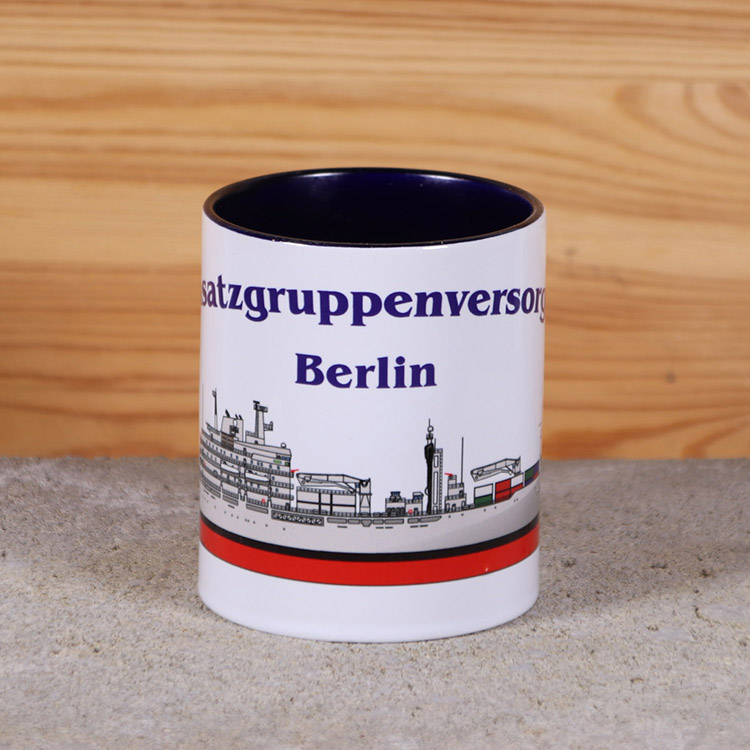 Marine-Tasse EGV Berlin mit Silhouette – Bild 2