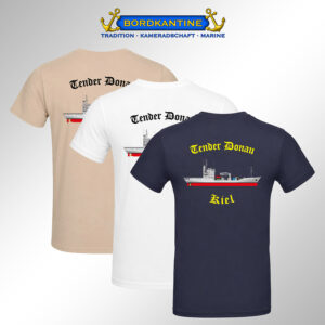 T-Shirt Tender Donau (A 516) - Wappen & Silhouette