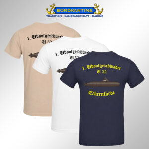T-Shirt U 32 (S 182) - Wappen & Silhouette